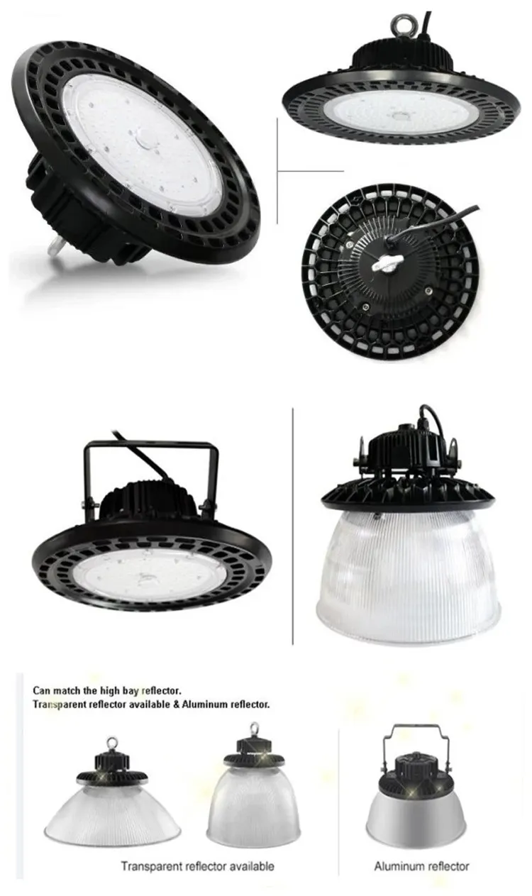 100W 150W 200W Industrial Lighting LED High Bay Light