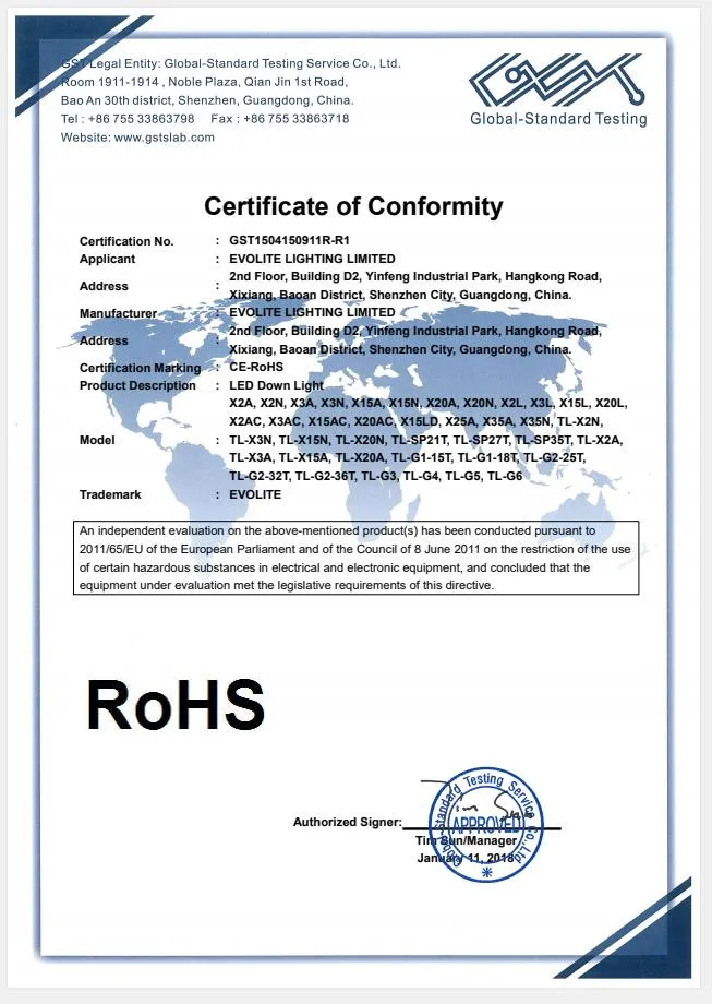 100W LED Spot Encastrable / Plafonnier LED/ Downlight for Hotel