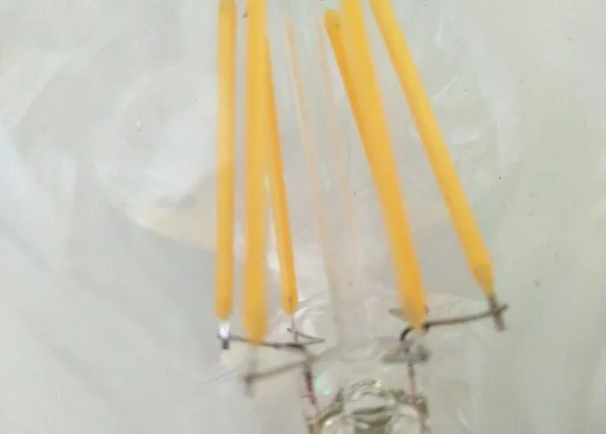 130lm/W Golden Filament LED Light Bulbs, LED Energy Saving Light Bulbs with UL Es Certificate