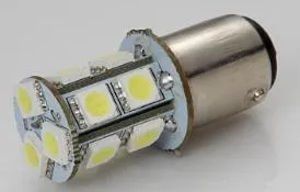 13SMD LED Auto Bulbs with 5 Colors Options