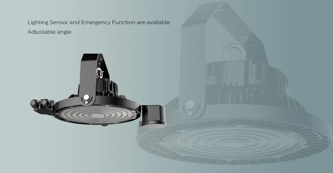 150lm/W 100W/150W/200W Dimmable Warehouse LED UFO High Bay Light