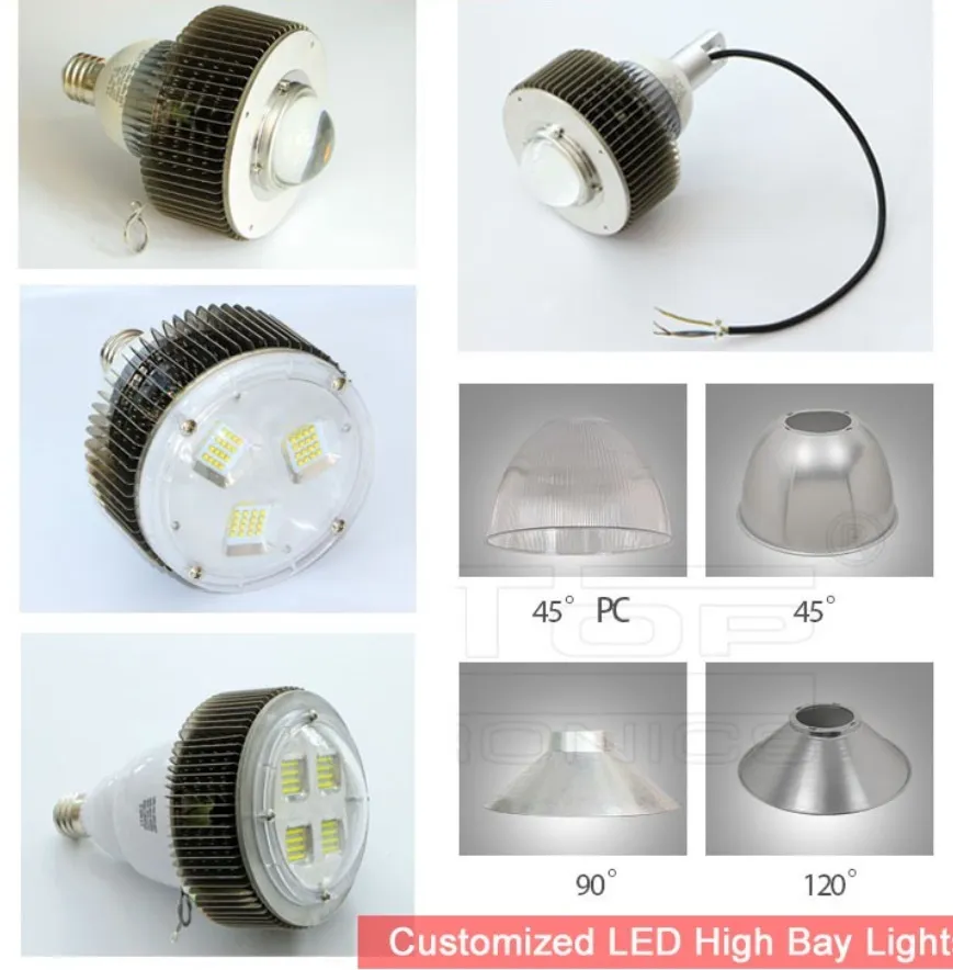 150W LED E40 High Bay Factory Light Lamp 100V 110V 277V