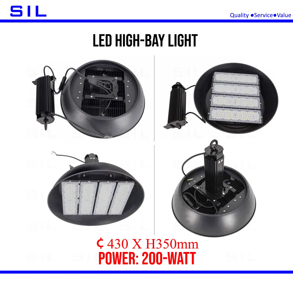 150W LED Screw Cap and Aluminum Alloy Heat Dissipation Process LED High Bay Light