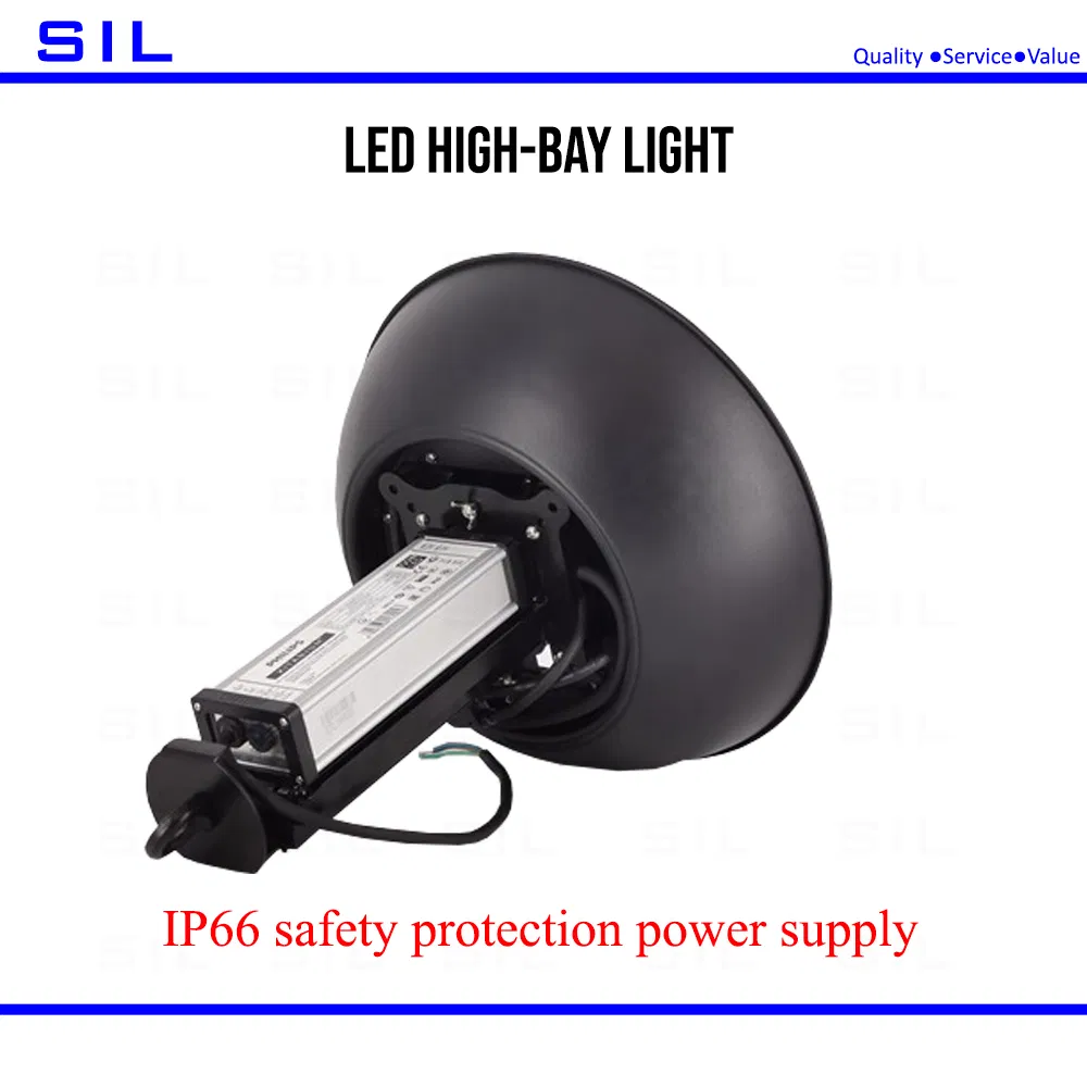 150W LED Screw Cap and Aluminum Alloy Heat Dissipation Process LED High Bay Light