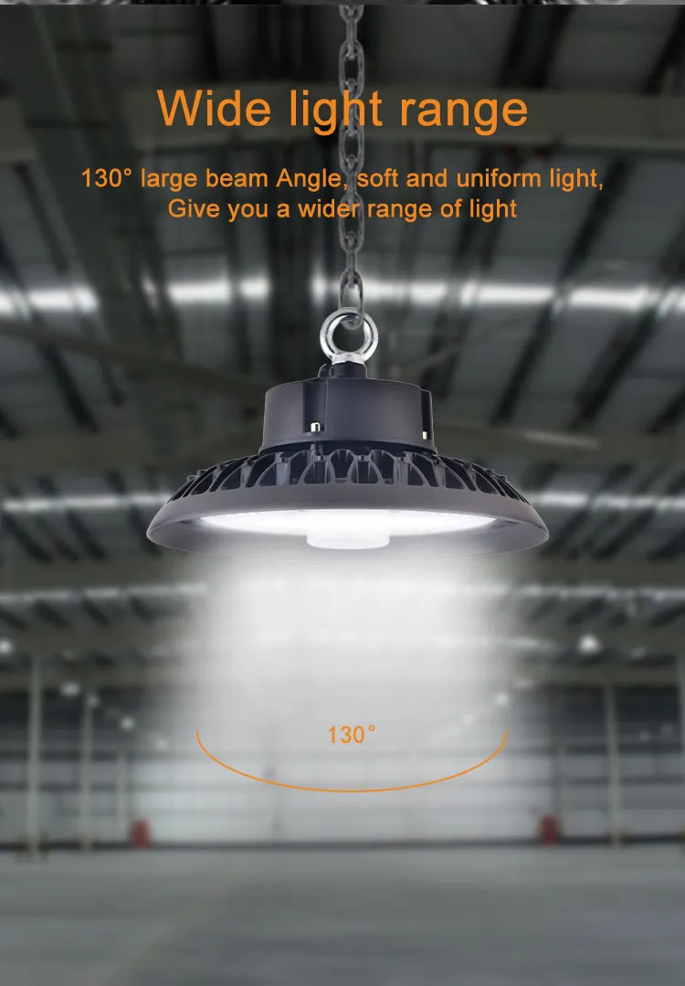 150W UFO LED High Bay Light Industrial SMD Supermarket