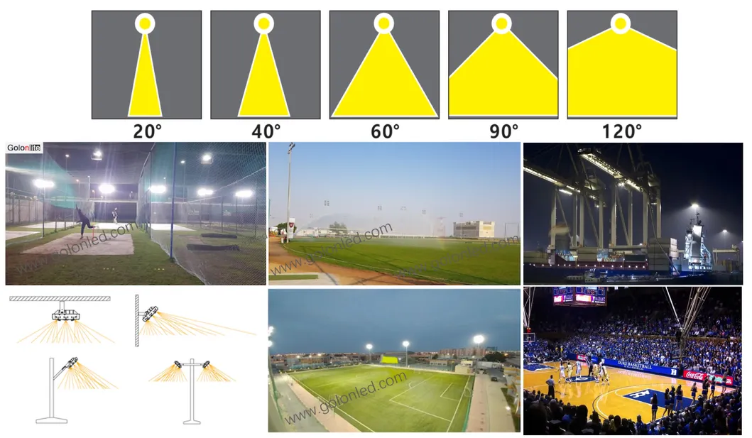 160lm/W 300W 400W 500W LED High Bay Light for Warehouse Sport Court
