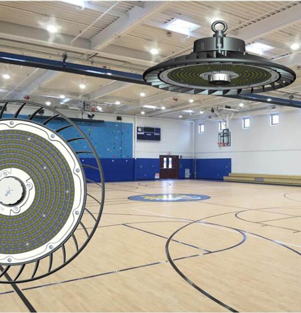 160lm/W LED Industrial Lamp IP65 UFO Highbay 240W Dimmable 5 Years Warranty