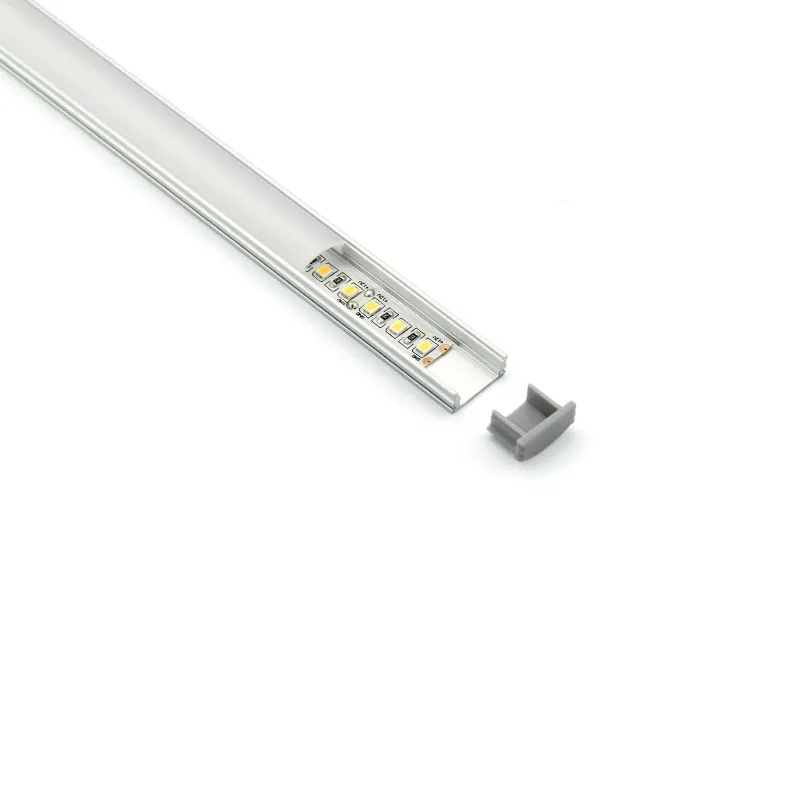 1707 Aluminum LED Strip Profile Surface Mounted