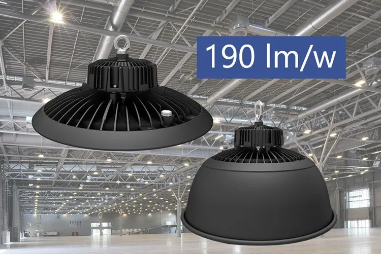 190lm/W IP65 100W 150W 200W LED High Bay Light