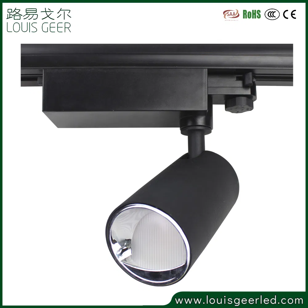 25W LED Lamp Focus Lamp Retail Spot Lighting Fixtures Surface Mounted Spotlights Linear Magnetic Rail COB LED Track Light