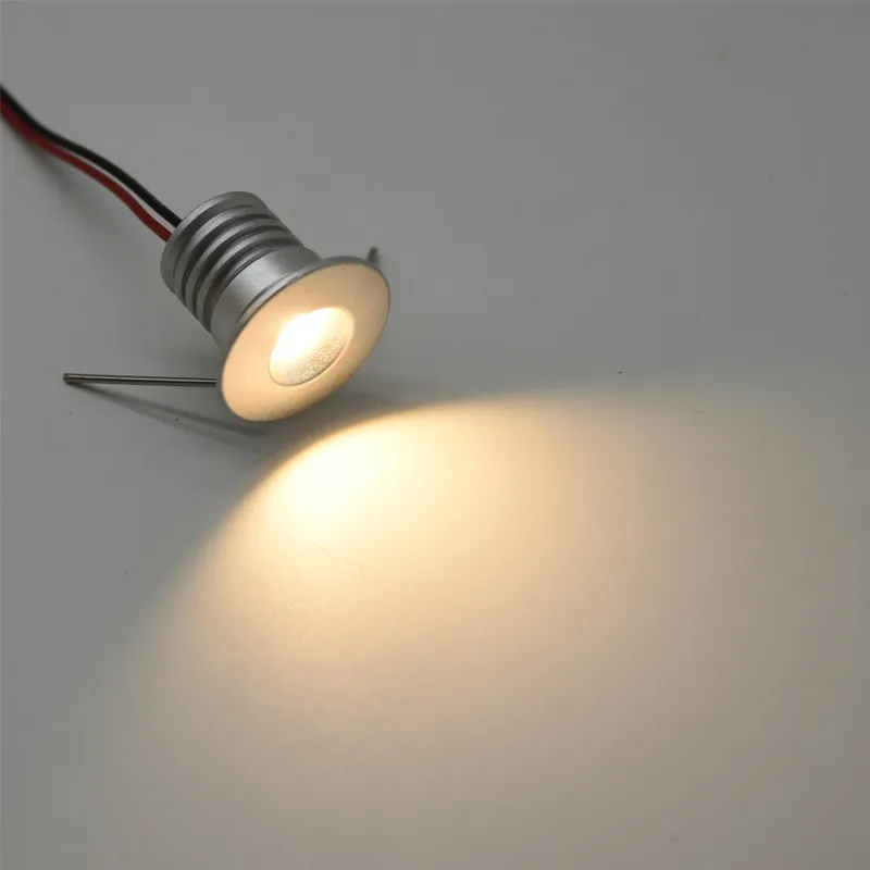 3000K Warm White Spotlight 1W 15mm 12V-24V Mini LED Bulb Light Spot Lamp