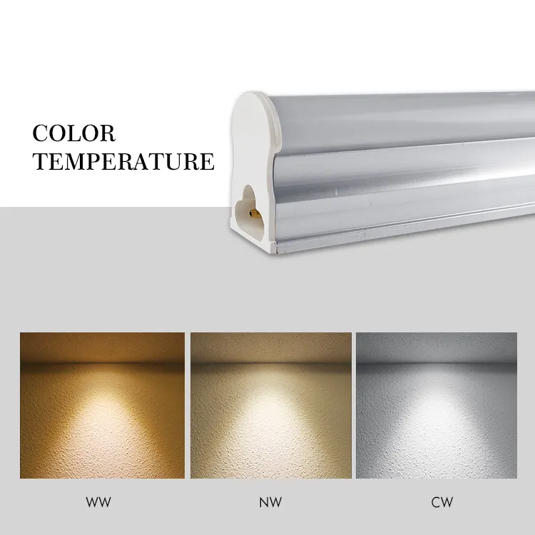 40W 7000K PF0.9 130lm/W Intergrated 8FT LED Tube Light