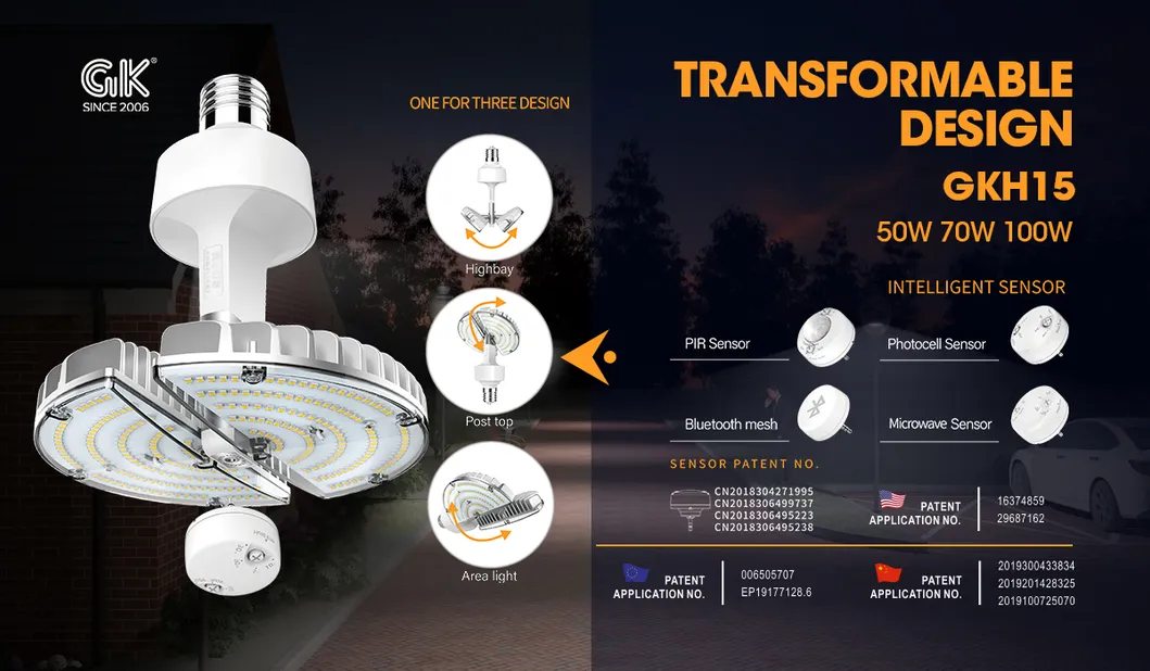 5000K 10000lm Super Bright Factory LED Commercial High Bay Light with 5 Years Warranty