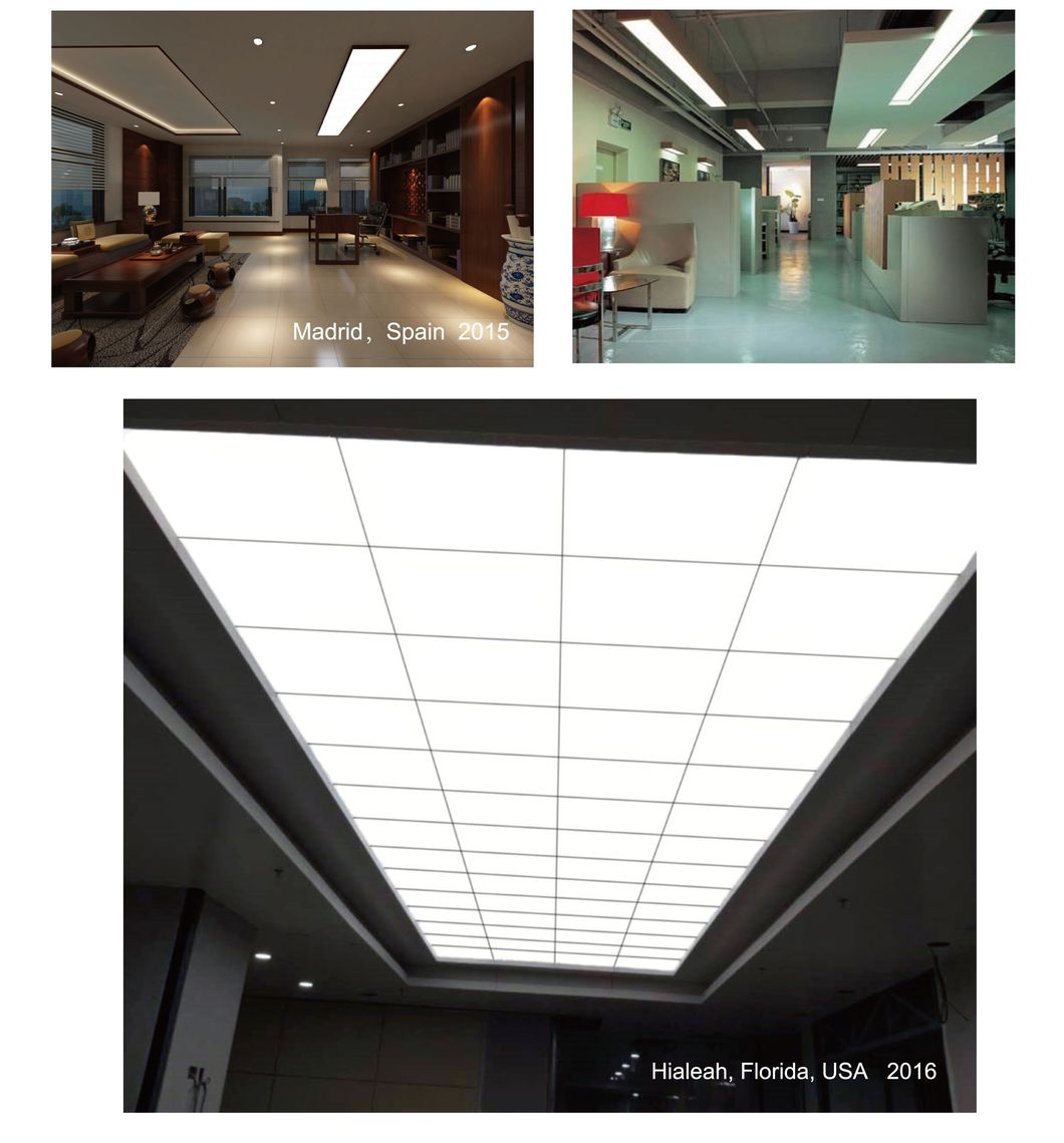 60W CRI>90 Ugr<19 1195*295mm LED Panel Light