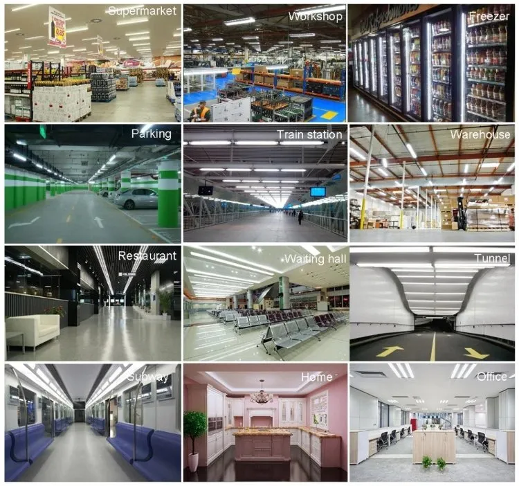 6500K PF0.9 28W High Power Waterproof LED Tube