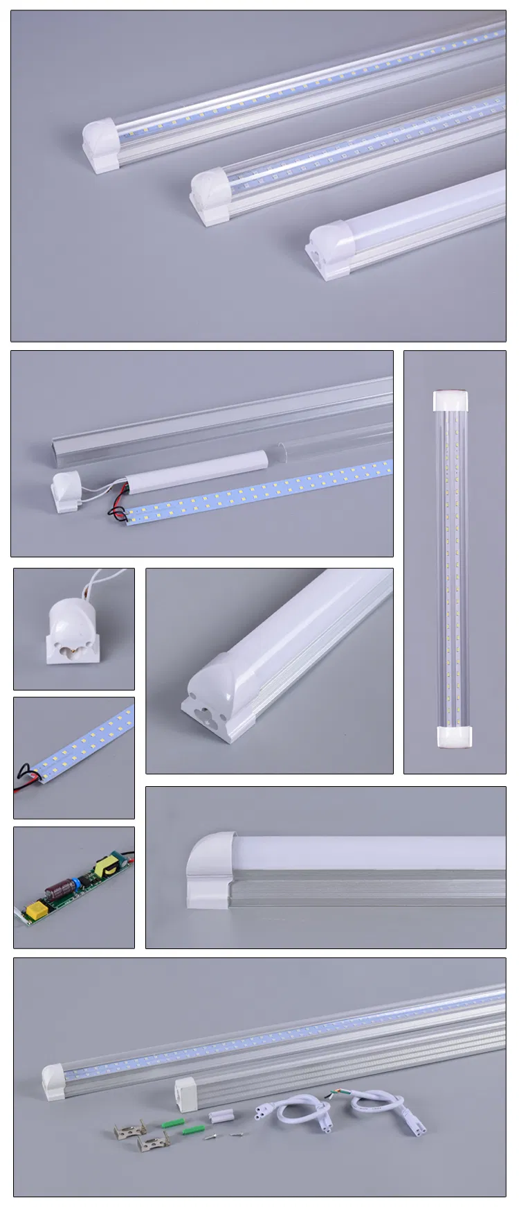6500K PF0.9 28W High Power Waterproof LED Tube