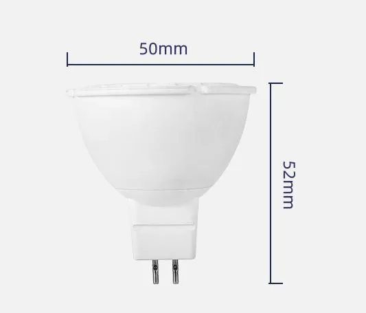 7watts Base G5.3 MR16 Bulb for Spot Light AC/DC 12V 680lm