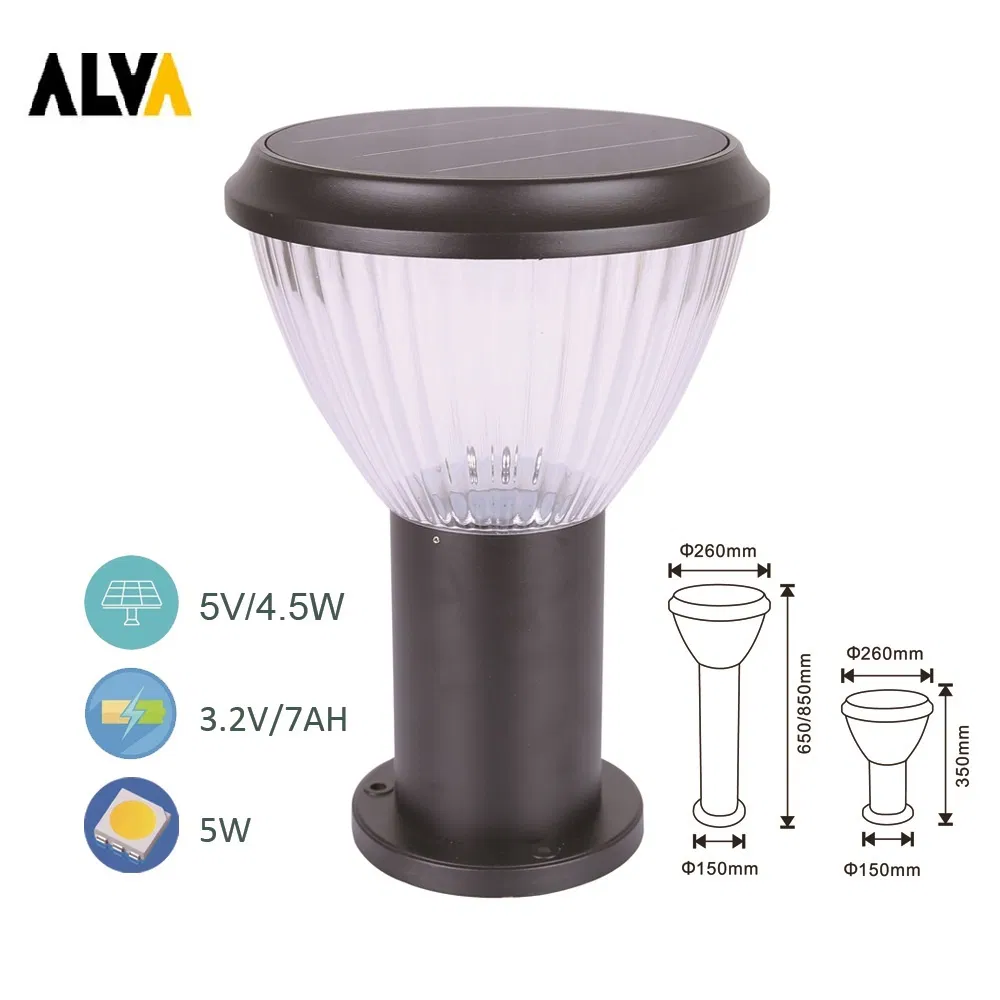 All in One 650mm Height LED Solarlight