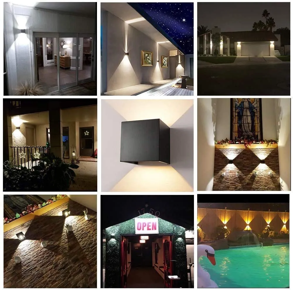 Alva Wide & Narrow Beam Angle Adjustable up Down LED Wall Light