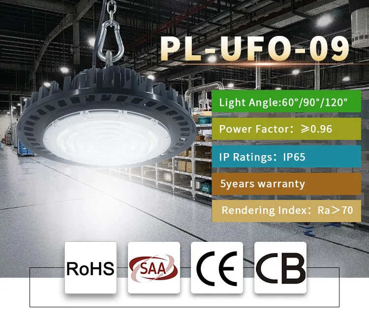 Best Price 150W with 5year Warranty Lowest Price UFO High Bay LED Light