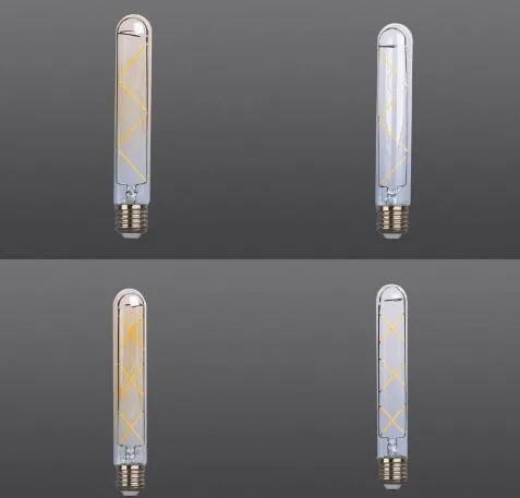 Best Quality 4W 6W T28 LED Filament Bulb 220-240V PF 0.5 25, 000h with Ce RoHS
