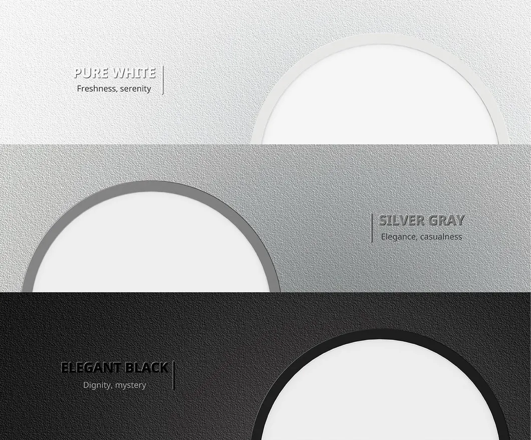 Big Round Edgelit Suspension LED Lamp LED Pendant Panel Lighting