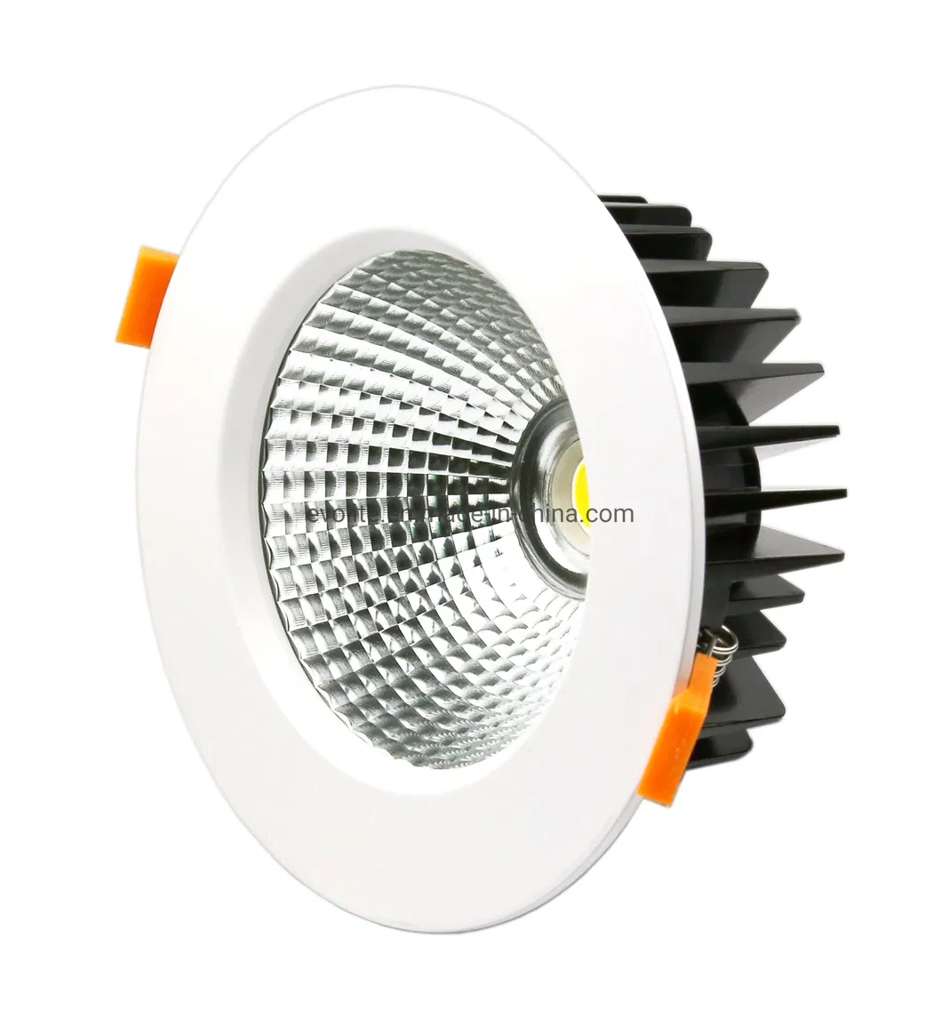 China New Type 21W COB LED Downlight LED 40 Degree Beam Angle Recessed LED Down Light 21W
