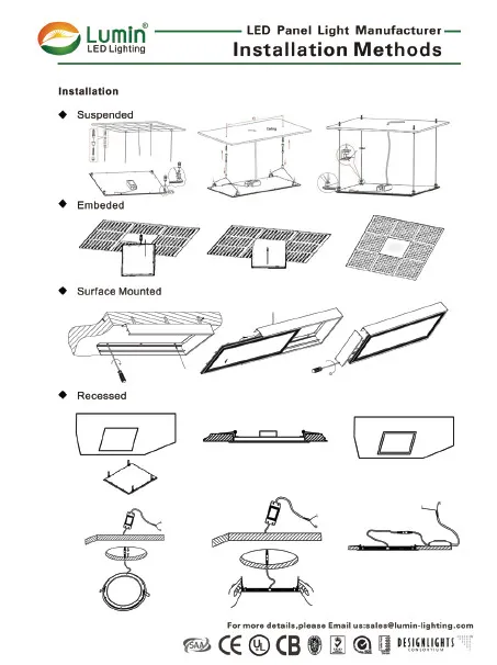 Dali Dimmable 1200*300mm 40W LED Ceiling Panel Lighting