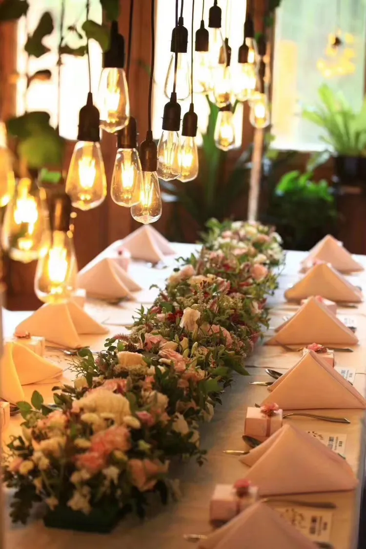 Dimmable Vintage Edison LED Bulb 4W 8W 12W St64 Filament Light LED