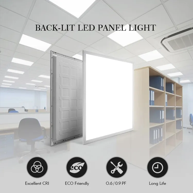 Economic good quality LED Backlight Panel 595*595 295*1195