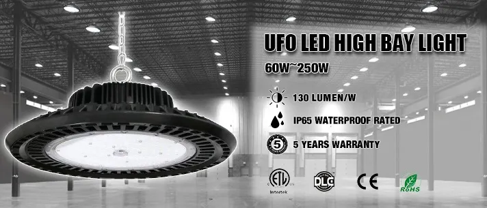 Factory and Warehouse Highbay Lighting 100W 150W 200W LED Light