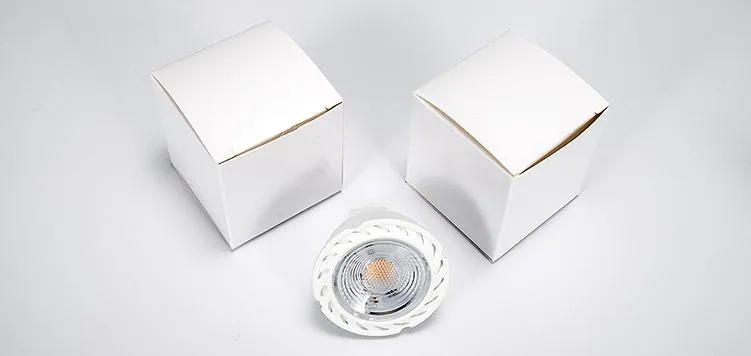 Factory COB LED Spotlight GU10 Bulb 100-240V 5W 500-550lm