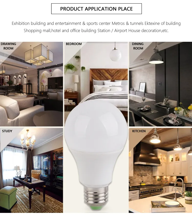 Free Sample OEM ODM CE 9 Watt E14 Energy Saving Light SMD 2835 PC Cover Housing Price B22 9W E27 LED Lamp Bulb