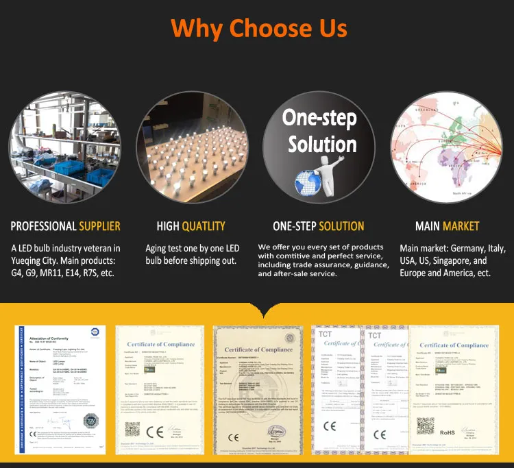 G4 12V LED Fire Lamp 2835SMD Ceramic LED Bulb for Chandelier