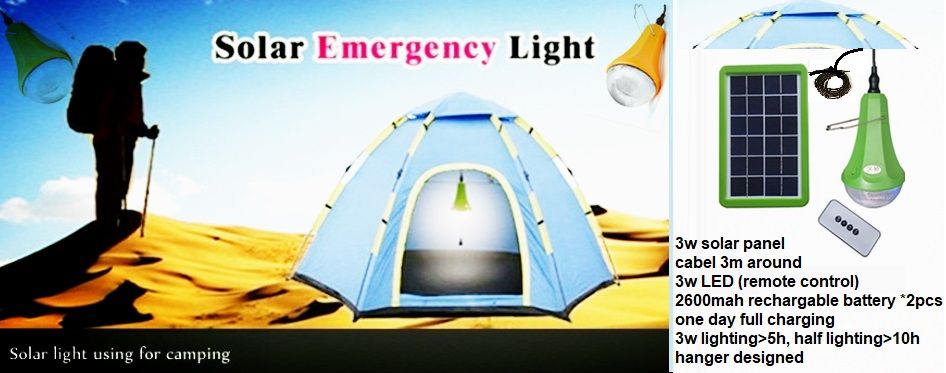 Global Sunrise Solar Energy Portable Lights Kit 25W Solar Panel 4PCS LED Lamp