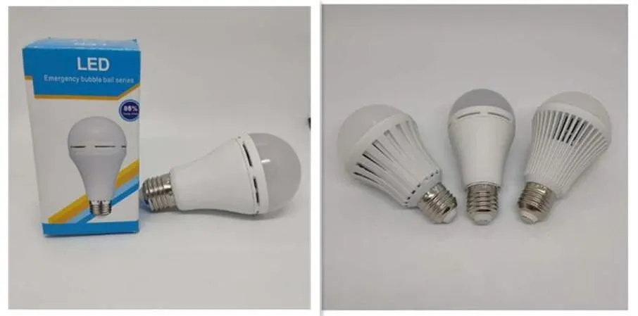 Good Quality Indoor Battery Bombillos Emergency LED Rechargeable Bulb 12W
