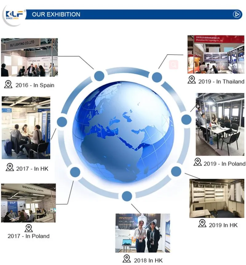 Great Heat Dissipation 100-265VAC CRI80+ PF0.9 50W 80W 100W LED Lamps Bulb LED Light Bulbs