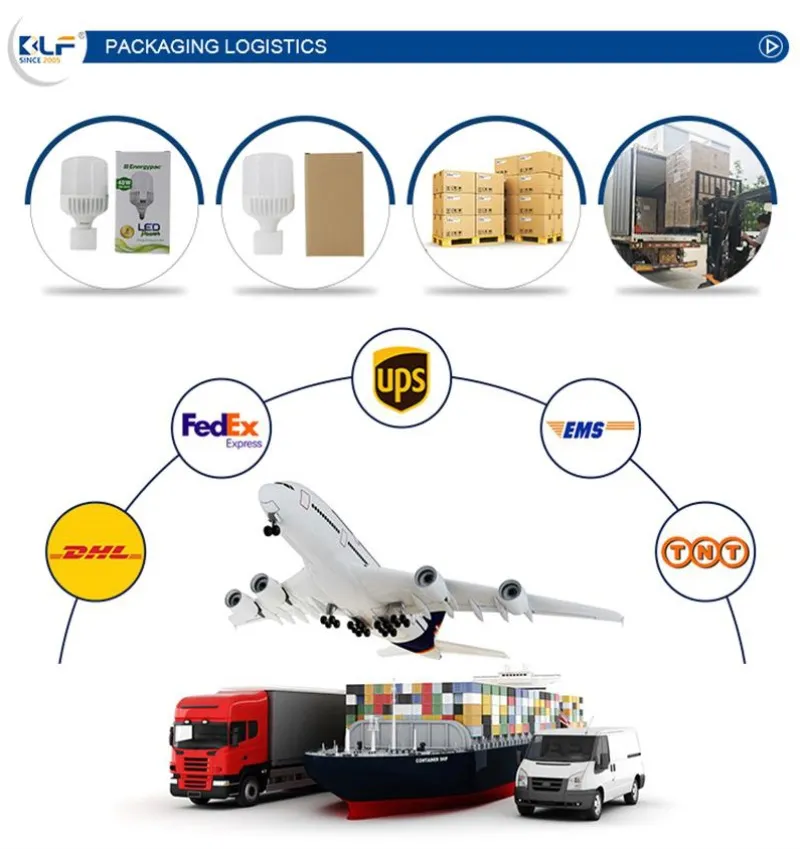 Great Heat Dissipation 100-265VAC CRI80+ PF0.9 50W 80W 100W LED Lamps Bulb LED Light Bulbs