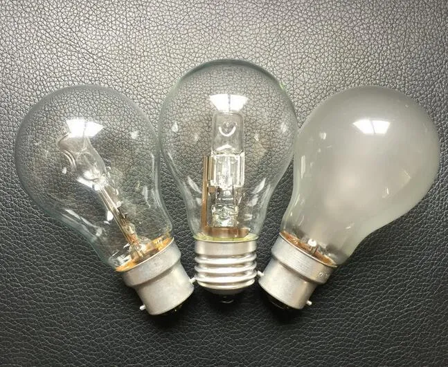 Halogen Lamp Bulb 2000h Clear A55 E27 Ra100 42W 220-240V