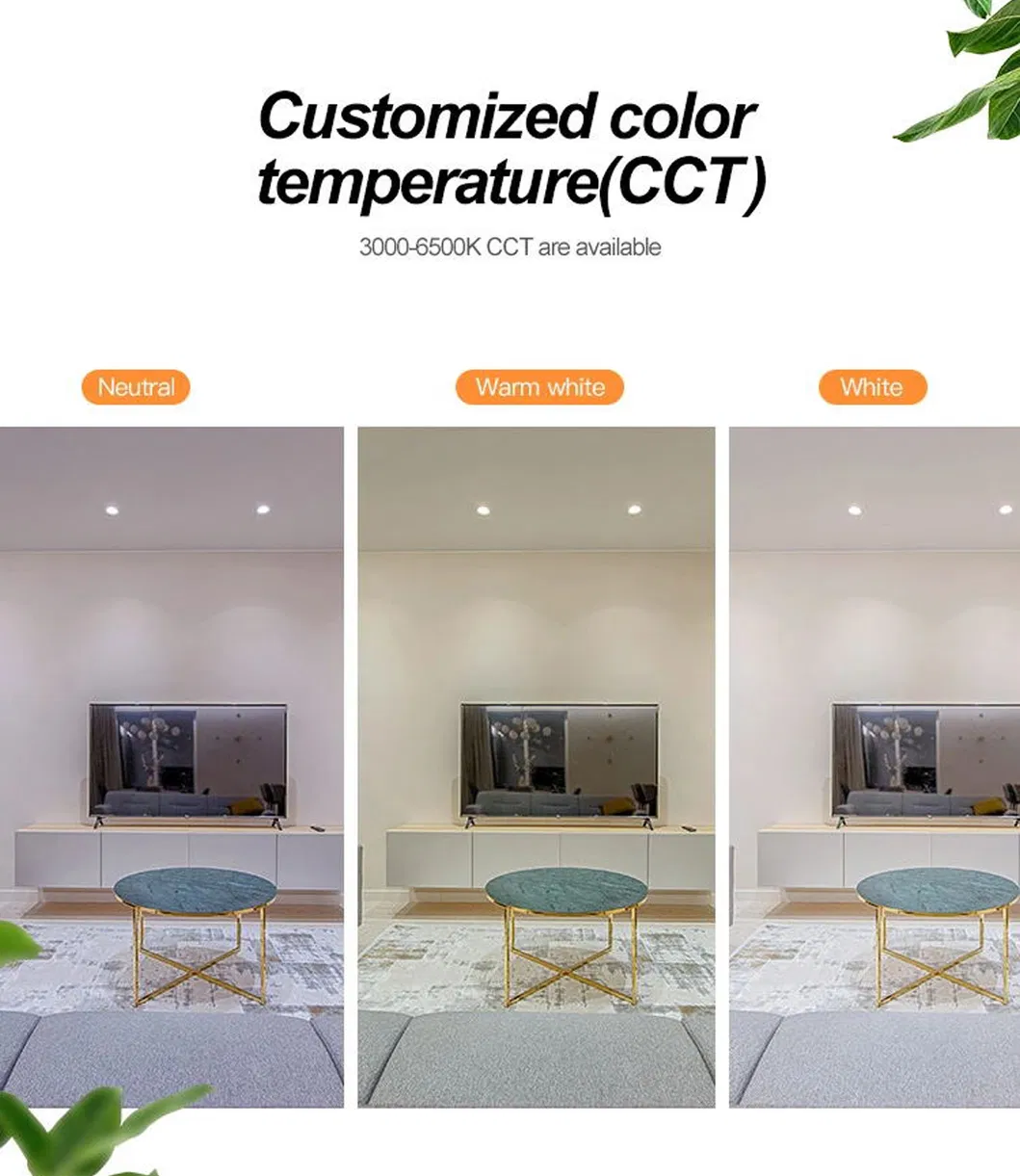 High Brightness Ce RoHS 15W 21W SMD Recessed LED Downlight, Down Light