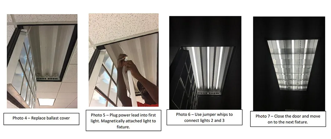 High Lumen Auto Adjust Brightness LED Linear Lighting System