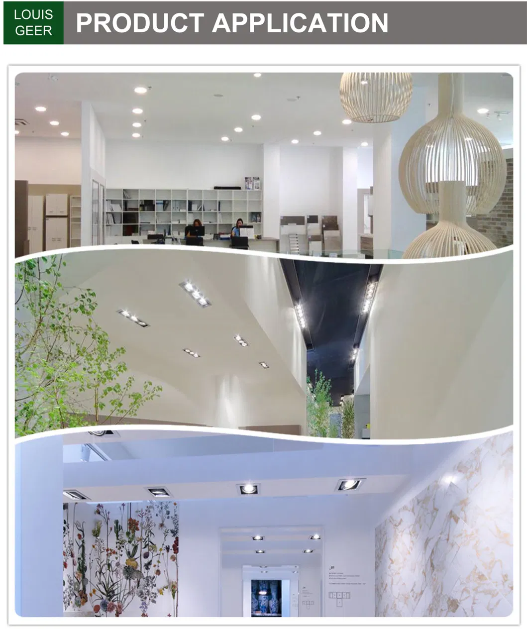 High Lumen Good Quality Wholesale Aluminum Body10W 20W 5 Years Warranty Anti-Glare LED Down Light