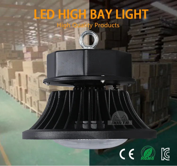 High Power 150W UFO LED High Bay Light for Gymnasium Factory Warehouse