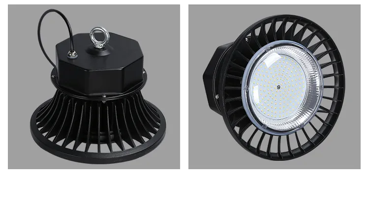 High Power 150W UFO LED High Bay Light for Gymnasium Factory Warehouse