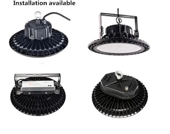 High Power LED 100W/150W/200W/240W/300W Warehouse LED Industrial Lighting UFO LED High Bay Light