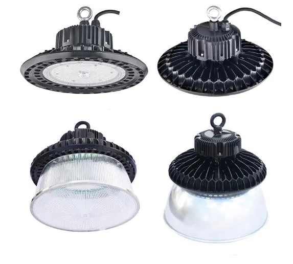 High Power LED 100W/150W/200W/240W/300W Warehouse LED Industrial Lighting UFO LED High Bay Light