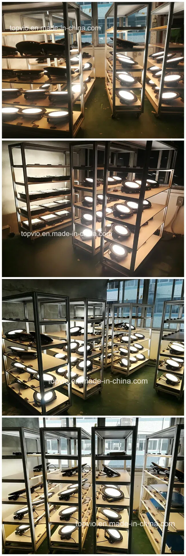 High Power LED 100W/150W/200W/240W/300W Warehouse LED Industrial Lighting UFO LED High Bay Light