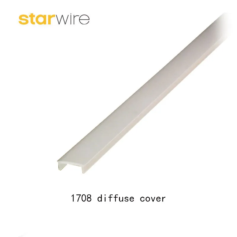 High Quality 1708 Alu Aluminium Extrusion Profile for 2216 2835 LED Strip Lighting