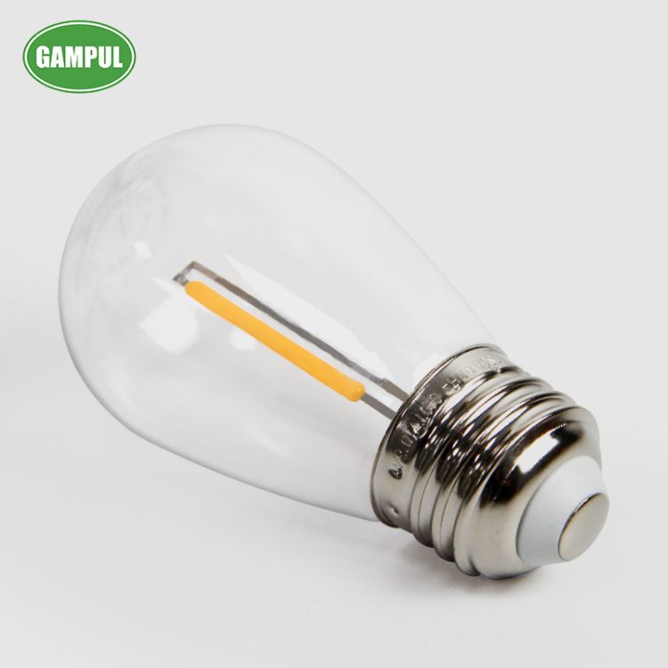High Quality 2200K 0.9W LED Single Filament Bulb Light