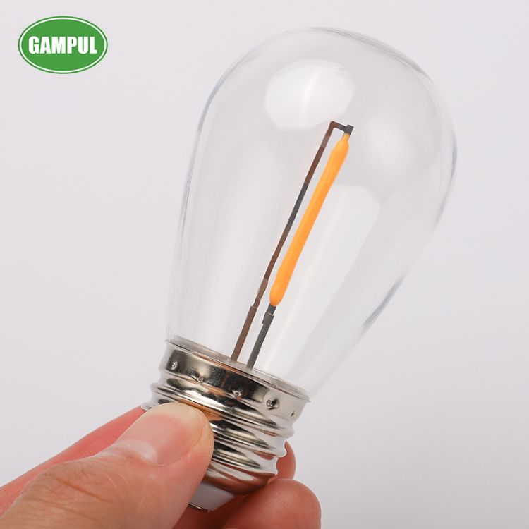 High Quality 2200K 0.9W LED Single Filament Bulb Light
